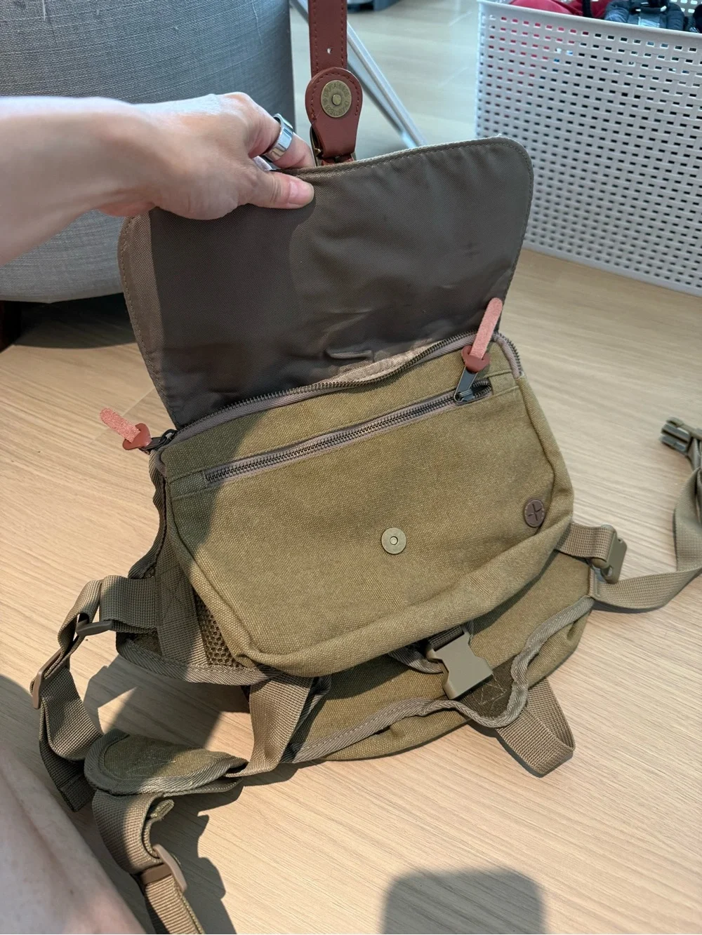 Wolf Republic Ranger Backpack for Dogs